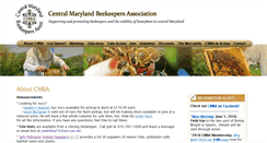 Desktop Screenshot of centralmarylandbees.org